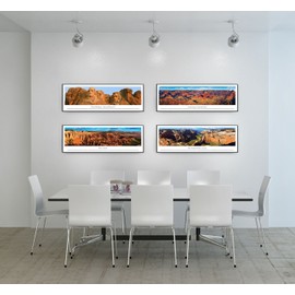 Blakeway Worldwide Panoramas Standard Frame Zion Canyon-Blakeway Panoramas National Park Posters