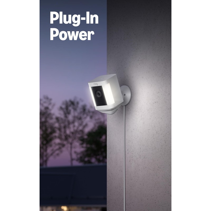Ring Spotlight Cam Plus, Battery (newest model), Home or business