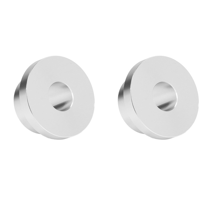 4Pcs Billet Handlebar Riser Bushing Solid CNC T6 Aluminium Alloy