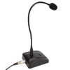 Gooseneck Condenser Microphone Professional 6.35mm Desktop Wired Microphone for Broadcasting