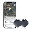 Smarttag Bluetooth Key Finder 2 Pack Suitable for iOS Where