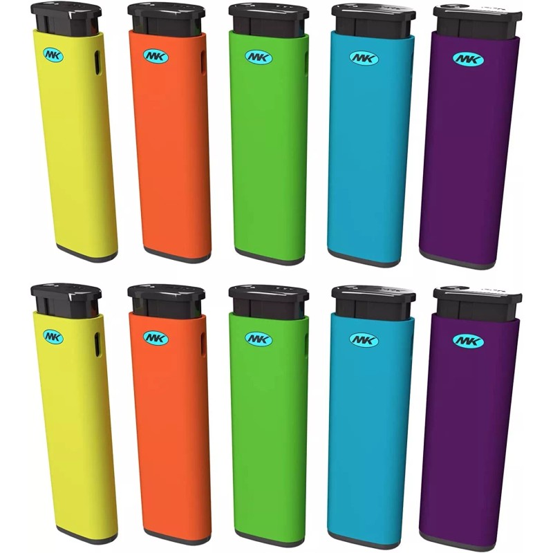 MK JET Torch Lighter Windproof Adjustable Flame Refillable -W/50 COUNT