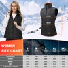 SNOW LEOPARD Heated Vest for Women with Battery Pack Included