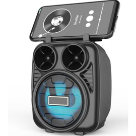 Bluetooth Speaker High Volume Strong Bass Multifunctional Outdoor Portable Wireless Speaker for Outdoor Home CarJHW-1182 Black