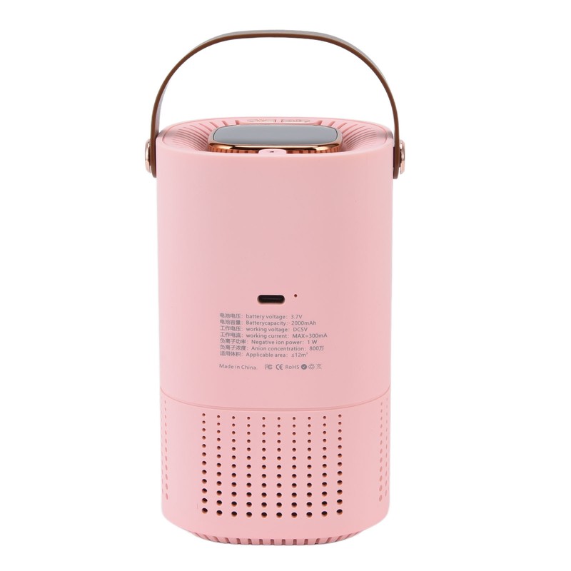 Air Purifier USB Charging 8 Million Negative Ions 360° Surround