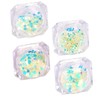 Baluue Luminous Sequin Nail Decorations Kit Butterfly Star Geometry Design