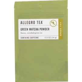 Allegro Tea, Green Matcha Powder, 0.5 oz , Count 1 (Pack of 1)
