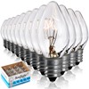 7 Watt Night Light Replacement Bulbs - 12 Pack Salt