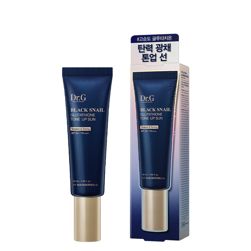 Dr.G Black Snail Glutathione Tone Up Sun 50mL (SPF50+/PA++++) /