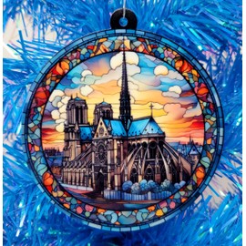 Notre Dame Cathedral Ornament