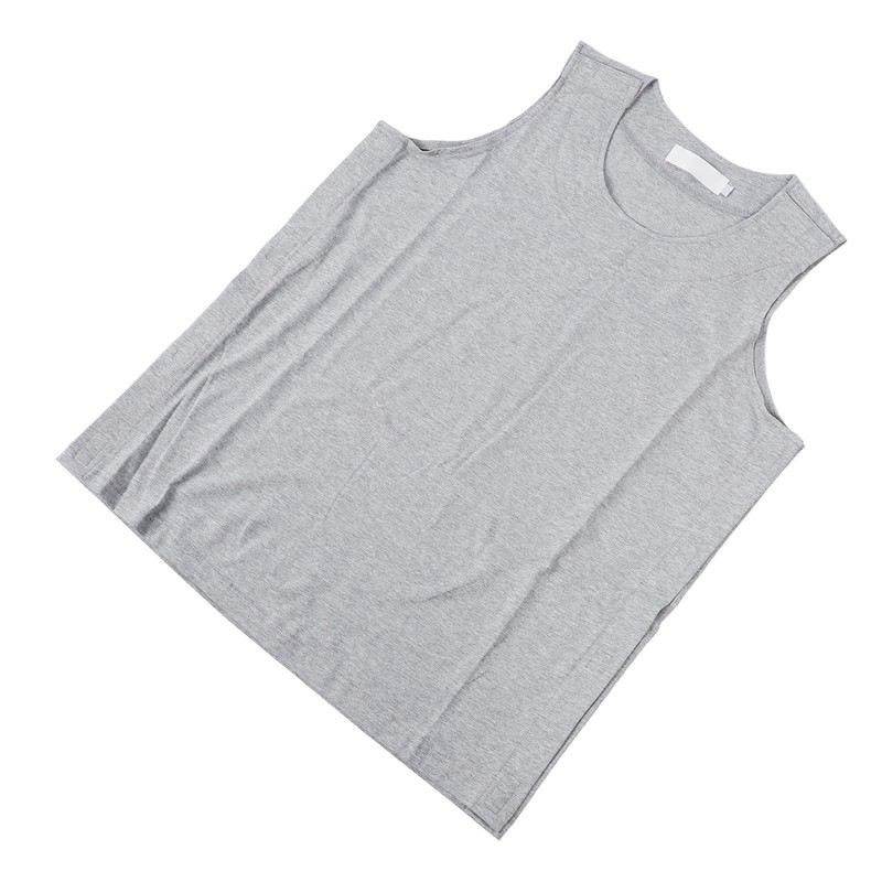 Unisex Cotton Vest Easy Wear Removal Side Full Opening Sleeveless
