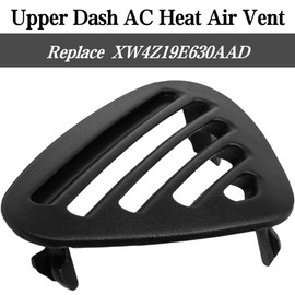 XW4Z19E630AAD For Ford Thunderbird Lincoln LS Upper Dash AC Heat Air Vent Black