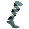 Horizont 38986390011 Equitheme Argyle Socks Grey/Beige Size 35-38