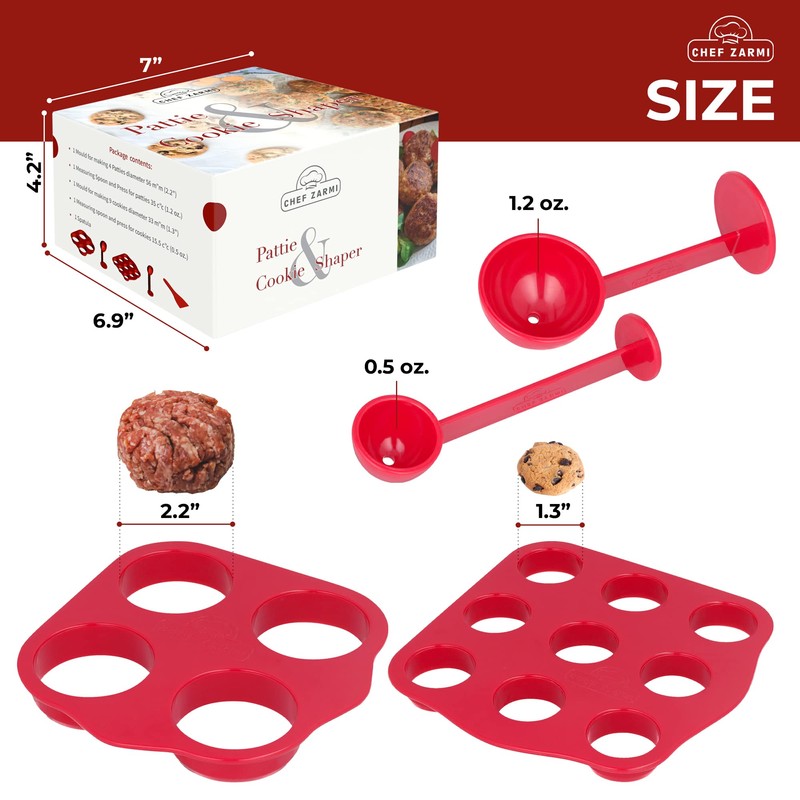 Create Perfectly Sized, Delicious Mini Hamburgers & Cookies with Chef