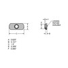 20 Pack 5/16-18 Spot Weld Nuts - Double Tab -