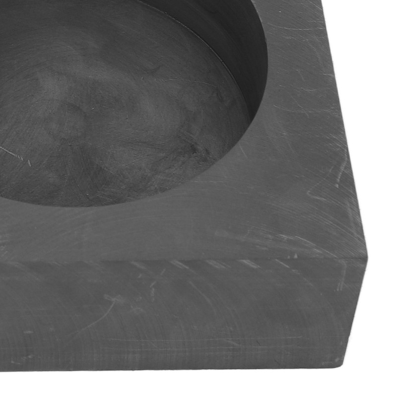 Casting Ingot Mold Round Gold Silver Melting Graphite Ingot Mold