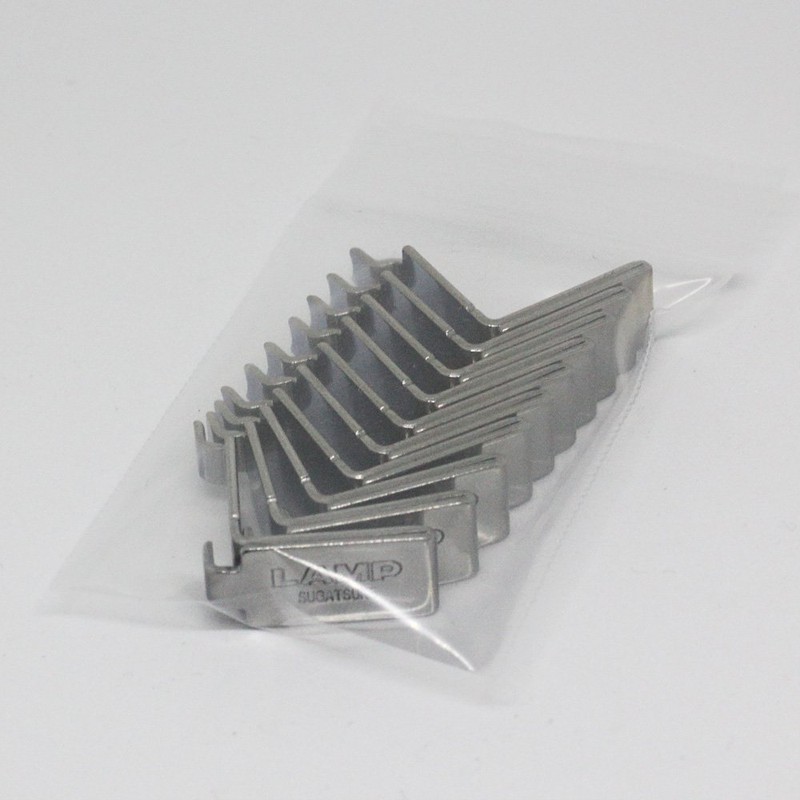 sugatune工業 Lamp Mark Aluminum Shelf, Post for Shelf Bracket 10 Pack