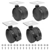 4 Pack Locking Caster for Weber Spirit 200 & 300