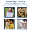 Magic Whiteboard Easel for Kids - A4 Foldable Kids Easel