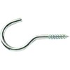 Merriway BH03582 (5 Pcs) Chrome Plated Unshouldered Cup Hooks, 38mm