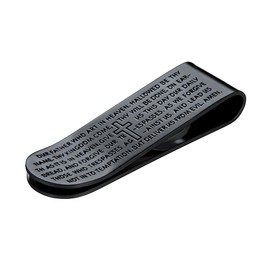 Fold Money Clips for Father Dad Grandfather Classic Business Black Accessories for Boyfriend Husband