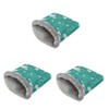 TEHAUX 3pcs Hedgehog Snuggle Sack Double Dog Bed Hamster Sack