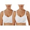 Vertvie Women's 1/2/3 Set Sports Bra Plain Without Underwire Bustier