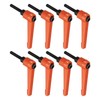 QUARKZMAN Pack of 8 Lever Adjustable Handles M5 x 25