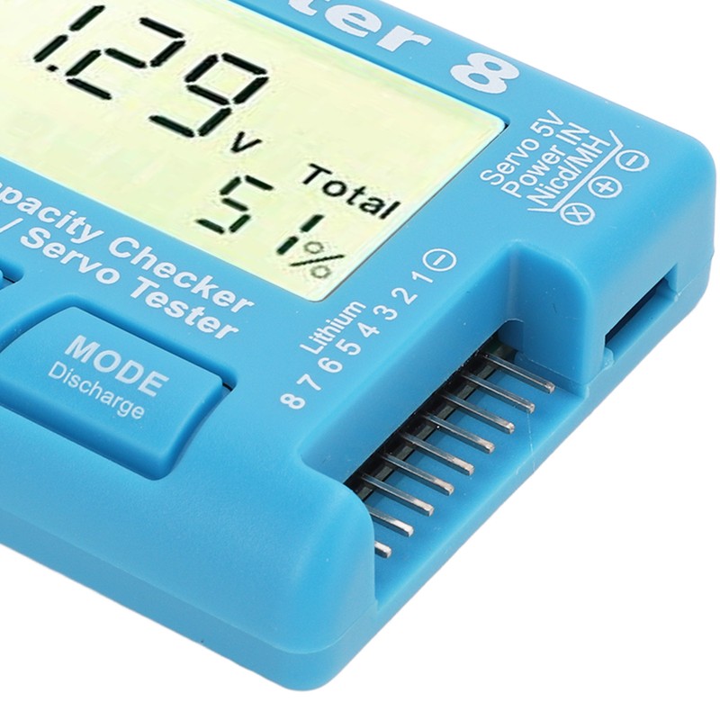 Digital Battery Capacity Checker Voltage Tester Meter for LiPo Life