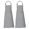 Set of 2 Chef Apron for Boys Girls with 3