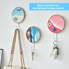 RODDEX 3 Pcs Coastal Decorative Hooks for Hanging Large Nautical