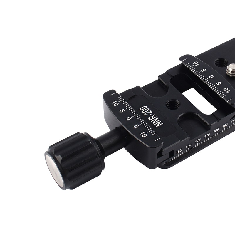 200mm Rail Nodal Slide Plate Quick Release Clamp For Camera