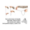 Fiero CACA-40, Collar de entrenamiento para perro 60 cm eslabón