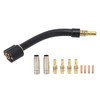 12Pcs MIG Welding Gun Accessory Kit Electrode Nozzle Connecting Rod