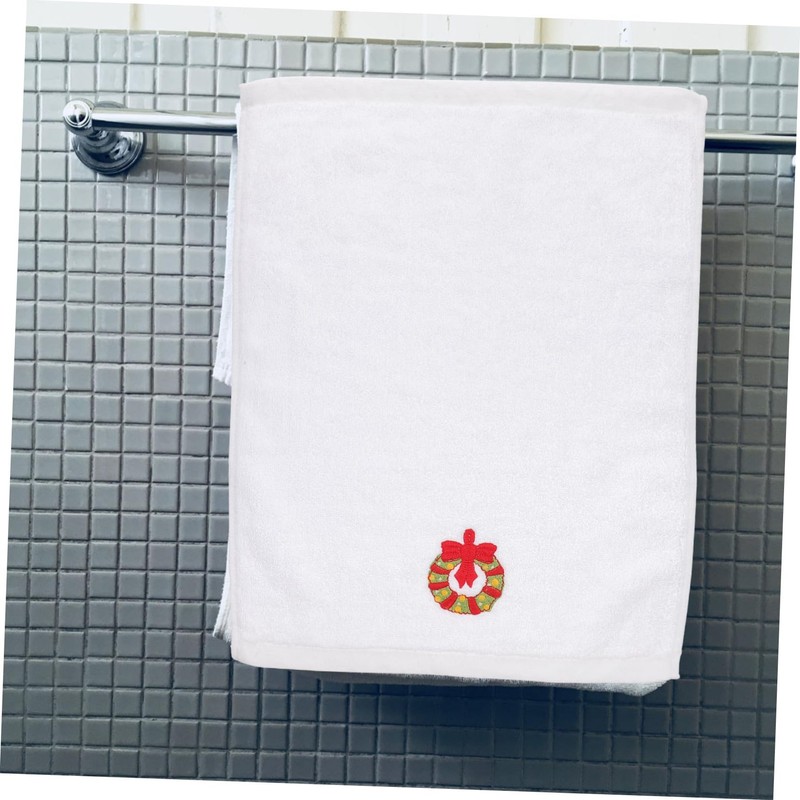 Mikinona Soft Spa Towel Set Christmas Design 6pcs Cotton Face