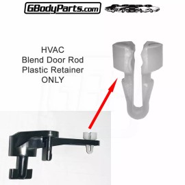 Gbodyparts 78-88 GBody HVAC Heater A/C Blend Door Pivot Lever Arm ROD RETAINER GM #1224062