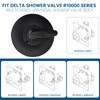 Shower Faucet Handle Trim Kit for Delta Tub and Shower