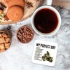 CS712 My Perfect Day (for Motorbike Lover) Novelty Funny Coffee