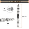 HARFINGTON #2 Anti Slip Double Ended Phillips Impact Screwdriver Bit