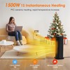 Space Heater - 1500W PTC Ceramic Tower Heaters for Indoor