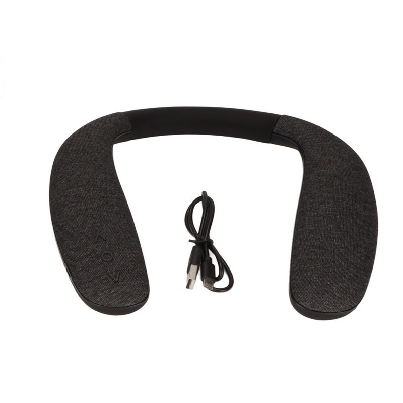 Bluetooth Neckband Speaker Stereo Noise Cancelling Hands Free Wireless Wearable