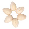 Wood Eggs Shakers Set Natural Wooden Egg Rattle Musical Percussion