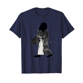 Samurai Bigfoot Vintage Ukiyo-e Warrior Art Graphic Bigfoot T-Shirt
