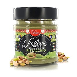 Dolgam Pistachio Spread, Made in Italy, 200g / 7.05oz Jar
