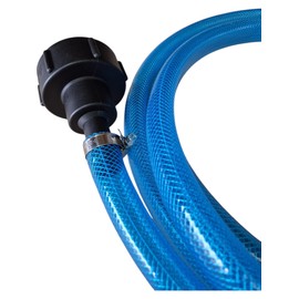 AD-Blue/Diesel Fuel delivery kit for use with IBC Tank with s60x6 Outlet,Reinforced Braided 19mm Hose Designed for Fuel,Trigger Fuel Gun,Range of Fuel Hose Length Options (2)