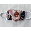 Pop Art Face Mask Reusable Rewashable Woman Face