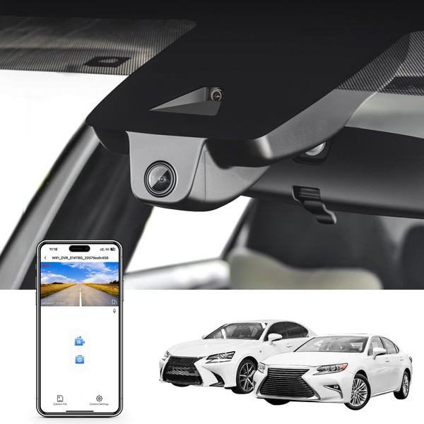 Mangoal 4K Dash Cam Custom for Lexus ES 2018 2017