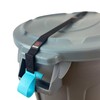SideArm by BinClaw – Heavy-Duty Trash Can Lock for Round