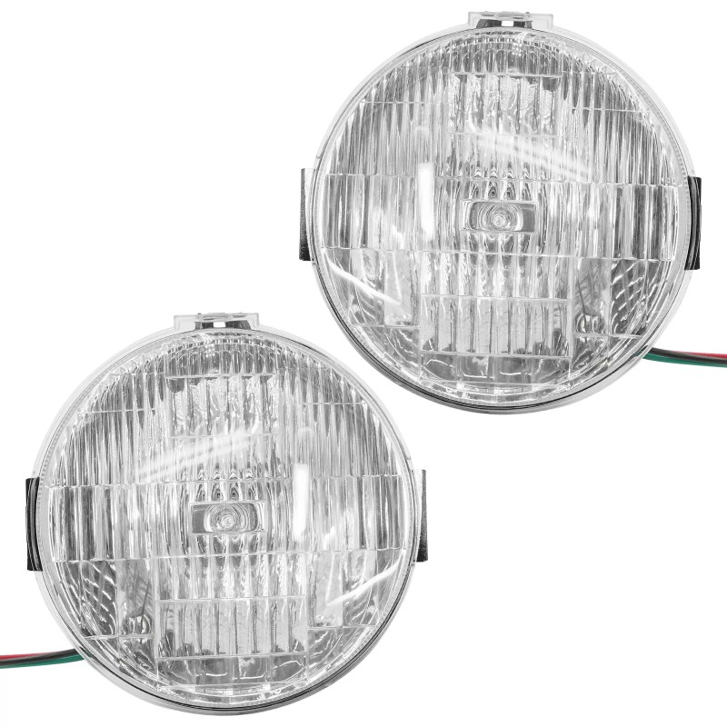 Caltric Left & Right Headlight Kit For Yamaha Banshee 350