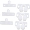 Seadiquiet 3Pcs White Marine Boat Ball Catch Door Cupboard Spring